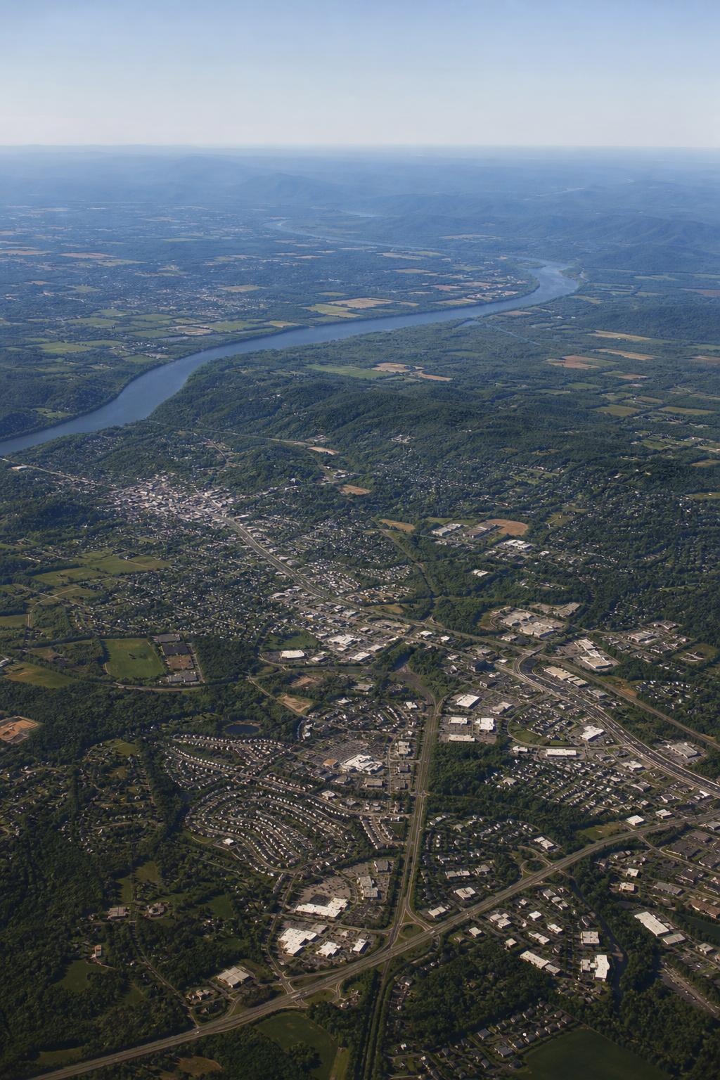 3D map of Loudoun County, Virginia with featured Black-owned business locations